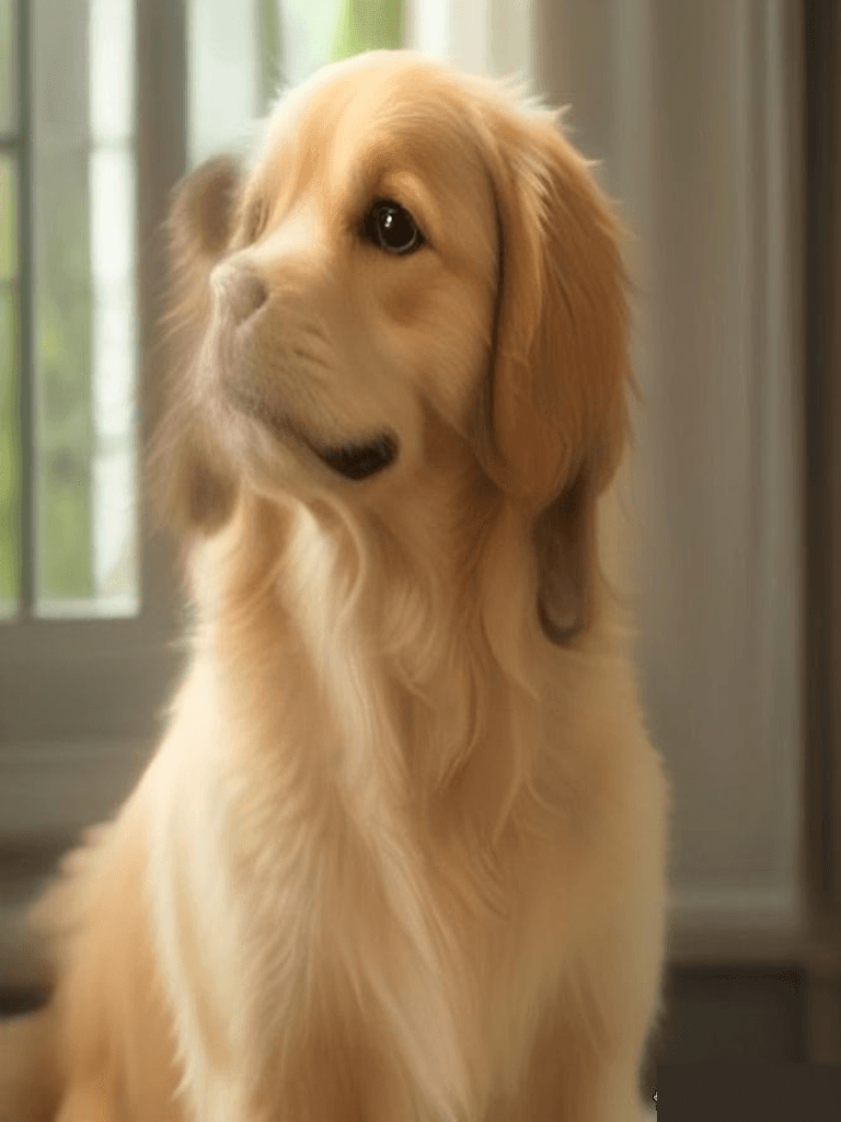 Golden retriever → Classical Oil before