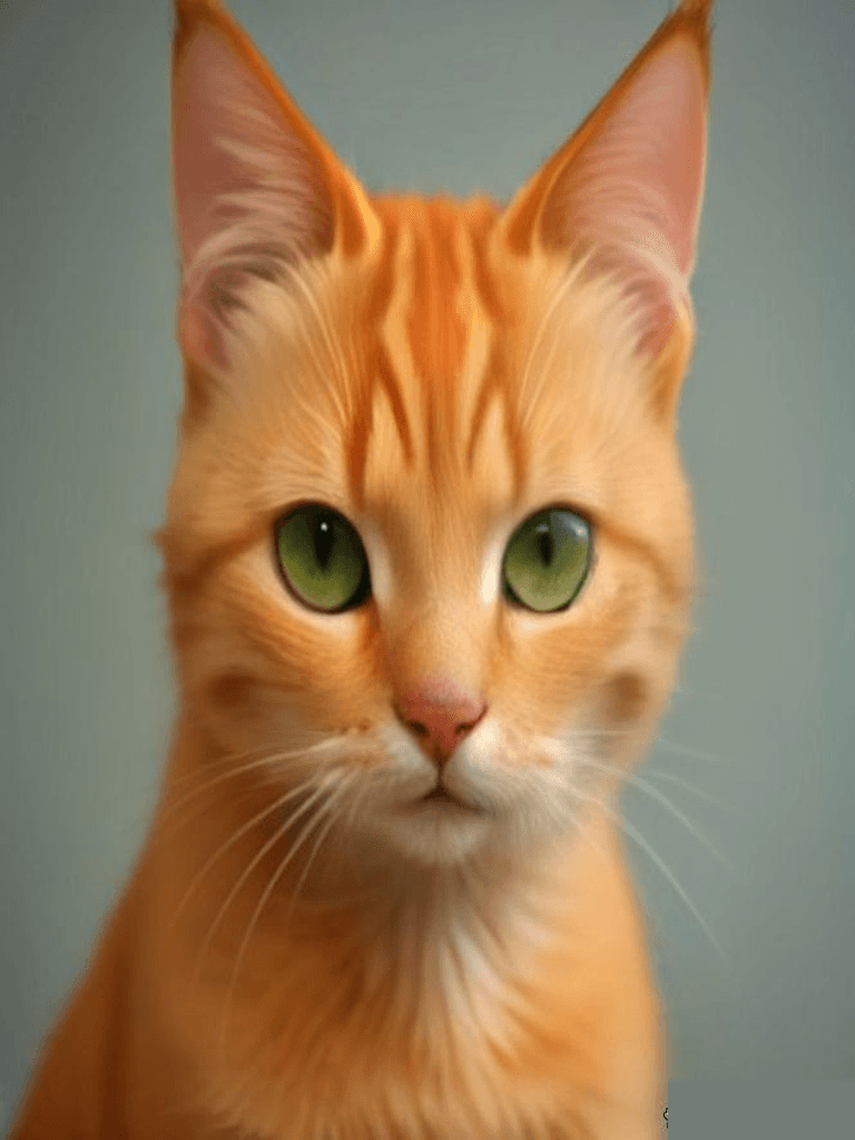 Orange tabby → Royal Costume before